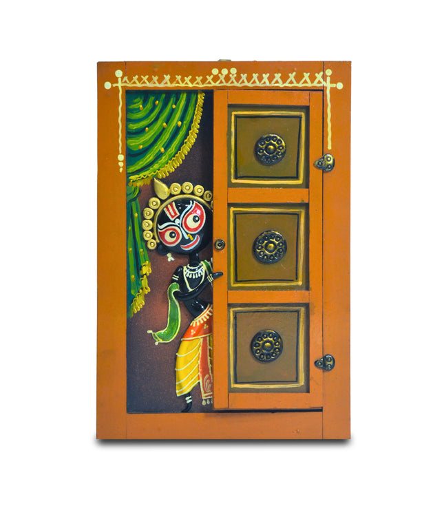 Nathkhat Jagannath – Handmade 3D Wall Hanging